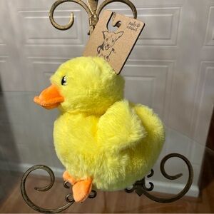 Pally Paws   Duck Chicken Very Solf Dog Toy With Squeaker  8"